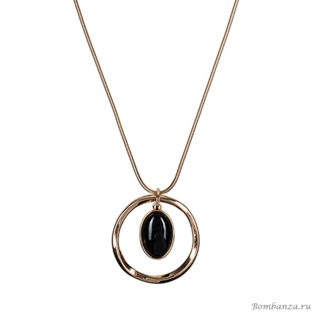 Колье Fiore Luna, BLACK QUARTZ